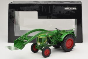 Deutz F2L 514 Τρακτέρ Μετωπικός Φορτωτής Πράσινο Minichamps 1:18 109144071 Μέταλλο - εικόνα 6 από 6