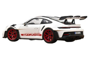 Porsche 911 992 GT3 RS Weissach Package Λευκό Pyro Red Norev 1:18 187373 Μέταλλο - εικόνα 3 από 3