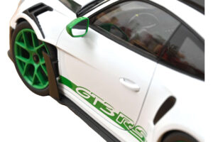 Porsche 911 992 GT3 RS Tribute to Carrera RS Λευκό Python Green Norev 1:12 127535 Μέταλλο - εικόνα 4 από 4