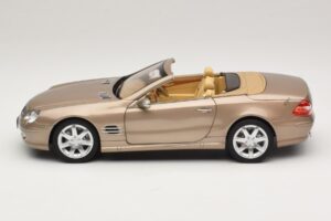 Mercedes SL500 R230 Travertine Beige Norev 1:18 183843 Μέταλλο - εικόνα 5 από 9