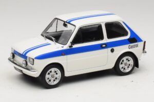 Fiat 126 Castrol Livery Λευκό Μπλε MCG 1:18 MCG18666 Μέταλλο