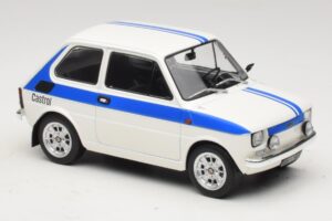 Fiat 126 Castrol Livery Λευκό Μπλε MCG 1:18 MCG18666 Μέταλλο - εικόνα 4 από 6