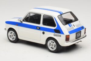 Fiat 126 Castrol Livery Λευκό Μπλε MCG 1:18 MCG18666 Μέταλλο - εικόνα 5 από 6