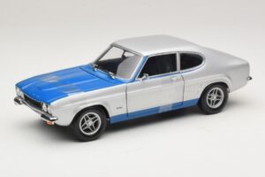 Ford Capri RS2600 Mk1 Silver Blue Minichamps 1:18 150089072 Μέταλλο