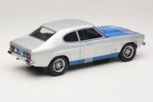 Ford Capri RS2600 Mk1 Silver Blue Minichamps 1:18 150089072 Μέταλλο - εικόνα 2 από 6