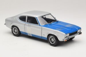 Ford Capri RS2600 Mk1 Silver Blue Minichamps 1:18 150089072 Μέταλλο - εικόνα 4 από 6