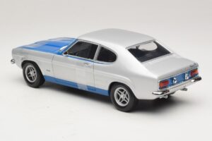 Ford Capri RS2600 Mk1 Silver Blue Minichamps 1:18 150089072 Μέταλλο - εικόνα 5 από 6