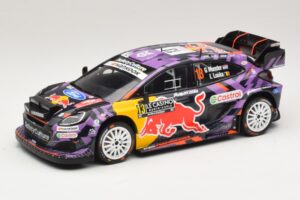 Ford Puma Rally1 #13 G. Munster / L. Louka Rally Monte Carlo 2025 IXO 1:18 18RMC231B Μέταλλο