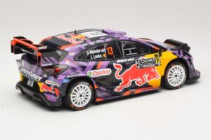 Ford Puma Rally1 #13 G. Munster / L. Louka Rally Monte Carlo 2025 IXO 1:18 18RMC231B Μέταλλο - εικόνα 2 από 6