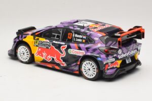 Ford Puma Rally1 #13 G. Munster / L. Louka Rally Monte Carlo 2025 IXO 1:18 18RMC231B Μέταλλο - εικόνα 5 από 6