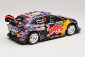 Ford Puma Rally1 #55 J. McErlean / E. Treacy Rally Monte Carlo 2025 IXO 1:18 18RMC231A Μέταλλο - εικόνα 2 από 6