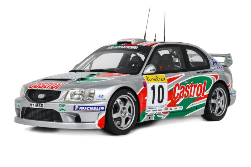 Hyundai Accent WRC #10 A. McRae / D. Senior Rally Monte Carlo 2001 Otto 1:18 Hyundai Accent WRC #10 A. McRae / D. Senior Rally Monte Carlo 2001 Otto 1:18 OT1265 Ρητίνη