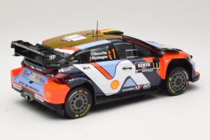 Hyundai i20 N Rally1 #1 T. Neuville / M. Wydaeghe Safari Rally Kenya 2025 IXO 1:18 18RMC247B Μέταλλο - εικόνα 2 από 6