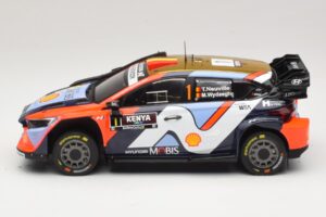 Hyundai i20 N Rally1 #1 T. Neuville / M. Wydaeghe Safari Rally Kenya 2025 IXO 1:18 18RMC247B Μέταλλο - εικόνα 3 από 6