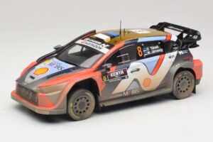 Hyundai i20 N Rally1 #8 O. Tanak / M. Jarveoja Safari Rally Kenya 2025 IXO 1:18 18RMC247A Μέταλλο