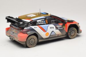 Hyundai i20 N Rally1 #8 O. Tanak / M. Jarveoja Safari Rally Kenya 2025 IXO 1:18 18RMC247A Μέταλλο - εικόνα 2 από 6