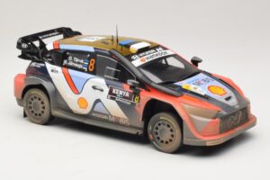 Hyundai i20 N Rally1 #8 O. Tanak / M. Jarveoja Safari Rally Kenya 2025 IXO 1:18 18RMC247A Μέταλλο - εικόνα 4 από 6