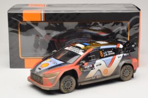 Hyundai i20 N Rally1 #8 O. Tanak / M. Jarveoja Safari Rally Kenya 2025 IXO 1:18 18RMC247A Μέταλλο - εικόνα 6 από 6