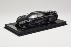 Koenigsegg Regera Μαύρο Πακέτο Άνθρακα Μπεζ Εσωτερικό FrontiArt 1:18 REMC042 Ρητίνη