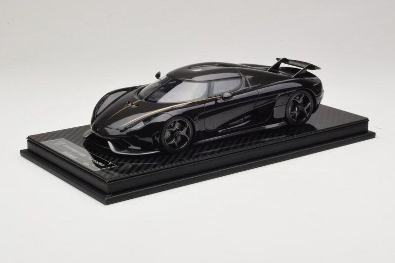 Koenigsegg Regera Μαύρο Πακέτο Άνθρακα FrontiArt 1:18 F079-179 Ρητίνη