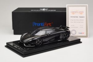 Koenigsegg Regera Μαύρο Πακέτο Άνθρακα FrontiArt 1:18 F079-179 Ρητίνη - εικόνα 7 από 7