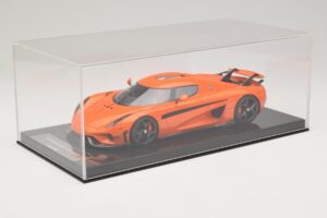 Koenigsegg Regera Πορτοκαλί Πακέτο Άνθρακα FrontiArt 1:18 F071-153 Ρητίνη - εικόνα 6 από 7