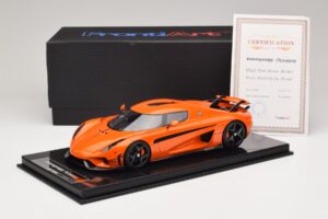 Koenigsegg Regera Πορτοκαλί Πακέτο Άνθρακα FrontiArt 1:18 F071-153 Ρητίνη - εικόνα 7 από 7