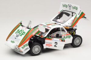 Lancia 037 #2 A. Bettega / M. Perissinot Rally San Marino 1984 Kyosho 1:18 08306F Μέταλλο - εικόνα 2 από 8