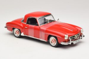 Mercedes 190 SL W121 Κουπέ Κόκκινο ERTL 1:18 7465 Μέταλλο - εικόνα 4 από 6