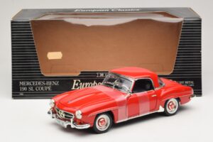 Mercedes 190 SL W121 Κουπέ Κόκκινο ERTL 1:18 7465 Μέταλλο - εικόνα 6 από 6