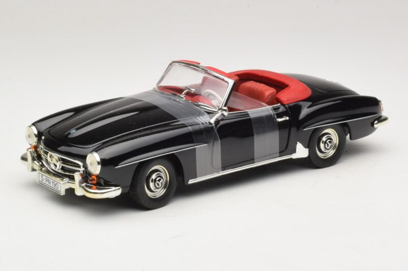 Mercedes 190 SL W121 Ρόντστερ Μαύρο ERTL 1:18 7464 Μέταλλο
