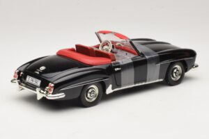 Mercedes 190 SL W121 Ρόντστερ Μαύρο ERTL 1:18 7464 Μέταλλο - εικόνα 2 από 6