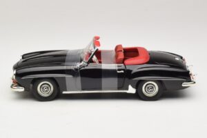 Mercedes 190 SL W121 Ρόντστερ Μαύρο ERTL 1:18 7464 Μέταλλο - εικόνα 3 από 6