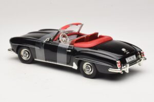 Mercedes 190 SL W121 Ρόντστερ Μαύρο ERTL 1:18 7464 Μέταλλο - εικόνα 5 από 6