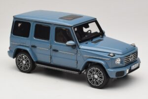 Mercedes G-Class W465 Vintage Blue Norev 1:18 183034 Μέταλλο - εικόνα 4 από 6