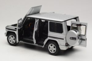 Mercedes G500 W463 LWB Έκδοση Αντιπροσωπείας Ασημί AUTOart 1:18 B66962142 Μέταλλο - εικόνα 5 από 8