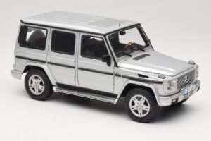 Mercedes G500 W463 LWB Έκδοση Αντιπροσωπείας Ασημί AUTOart 1:18 B66962142 Μέταλλο - εικόνα 6 από 8