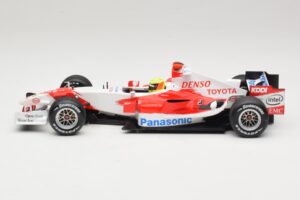 Panasonic Toyota Racing TF106 #12 R. Schumacher Presentation 2006 Minichamps 1:18 AM59553G Μέταλλο - εικόνα 3 από 6