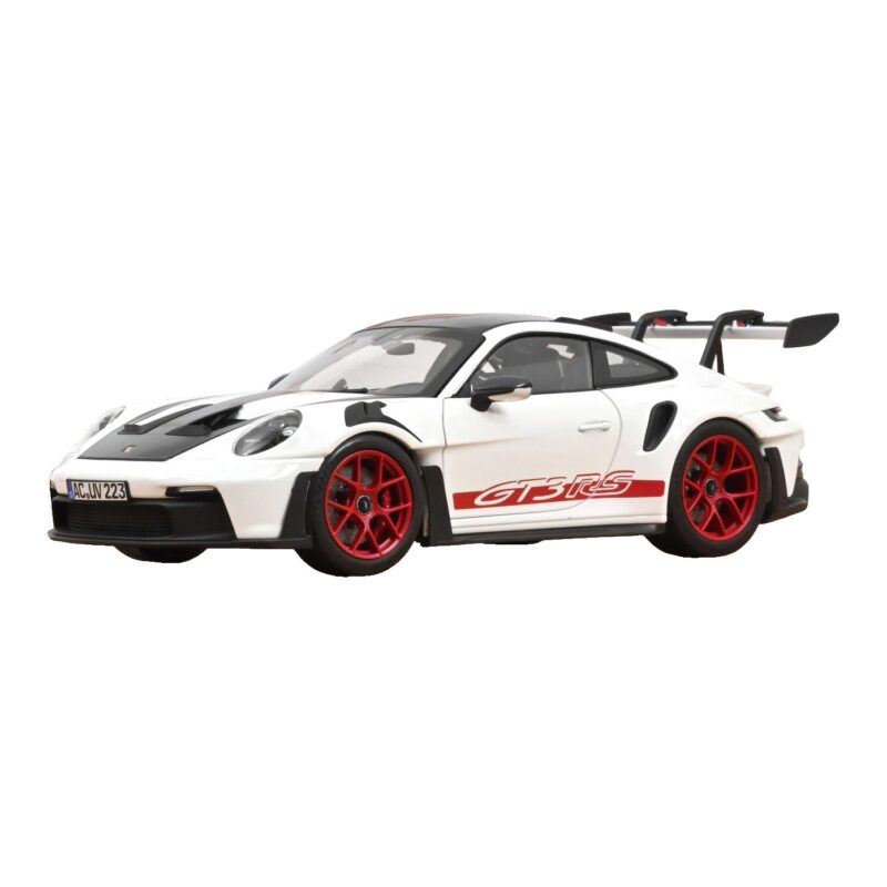 Porsche 911 992 GT3 RS Weissach Package Λευκό Pyro Red Norev 1:18 Porsche 911 992 GT3 RS Weissach Package Λευκό Pyro Red Norev 1:18 187373 Μέταλλο