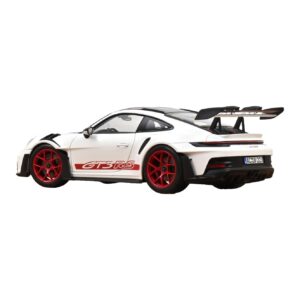 Porsche 911 992 GT3 RS Weissach Package Λευκό Pyro Red Norev 1:18 187373 Μέταλλο - εικόνα 3 από 3