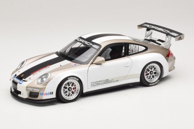 Porsche 911 997 GT3 Cup Λευκό Με Ρίγες 2008 Minichamps 1:18 WAP0210130C Μέταλλο