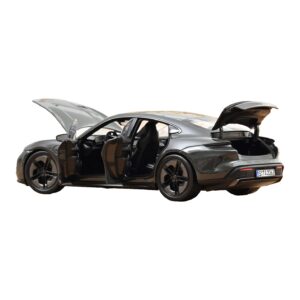 Porsche Taycan Turbo S Slate Grey Neo Norev 1:18 187654 Μέταλλο - εικόνα 2 από 5