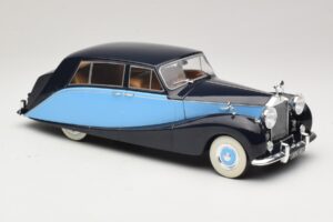 Rolls-Royce Silver Wraith Empress by Hooper Μαύρο & Σκούρο Μπλε MCG 1:18 MCG18051 Μέταλλο - εικόνα 4 από 6