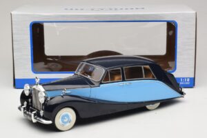 Rolls-Royce Silver Wraith Empress by Hooper Μαύρο & Σκούρο Μπλε MCG 1:18 MCG18051 Μέταλλο - εικόνα 6 από 6