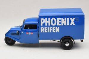 Tempo Hanseat Τρίτροχο Φορτηγάκι Phoenix Blue Minichamps 1:18 180099040 Μέταλλο - εικόνα 3 από 6