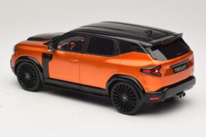 Dacia Duster Mk3 Redust Sport 4x2 Hybrid Metallic Orange Otto 1:18 OT1316 Ρητίνη - εικόνα 5 από 6