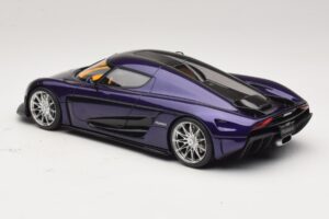 Koenigsegg Regera Μωβ GT Spirit 1:18 GT973 Ρητίνη - εικόνα 5 από 6