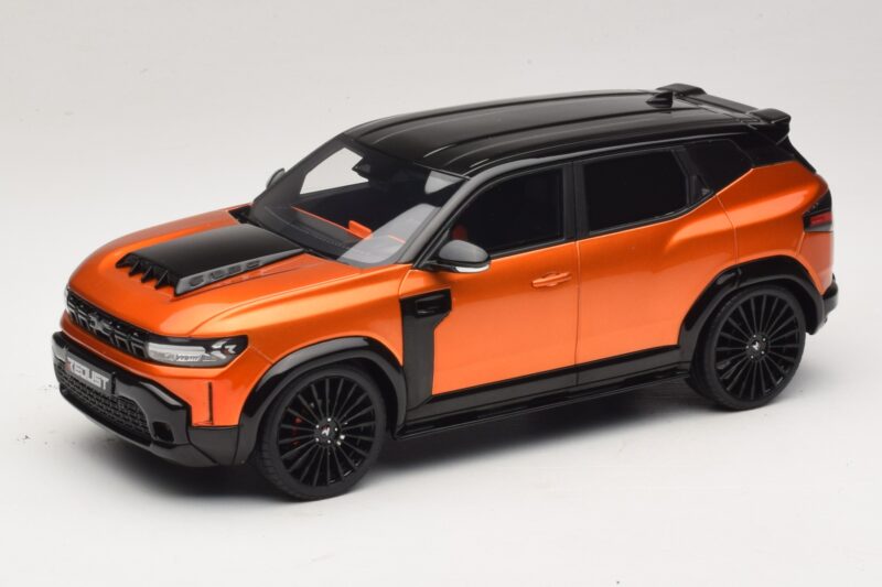 Dacia Duster Mk3 Redust Sport 4x2 Hybrid Metallic Orange Otto 1:18 OT1316 Ρητίνη