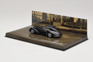 Alfa Romeo 8C 2900B Lungo Μαύρο Minichamps 1:43 436120421 Μέταλλο - εικόνα 3 από 5