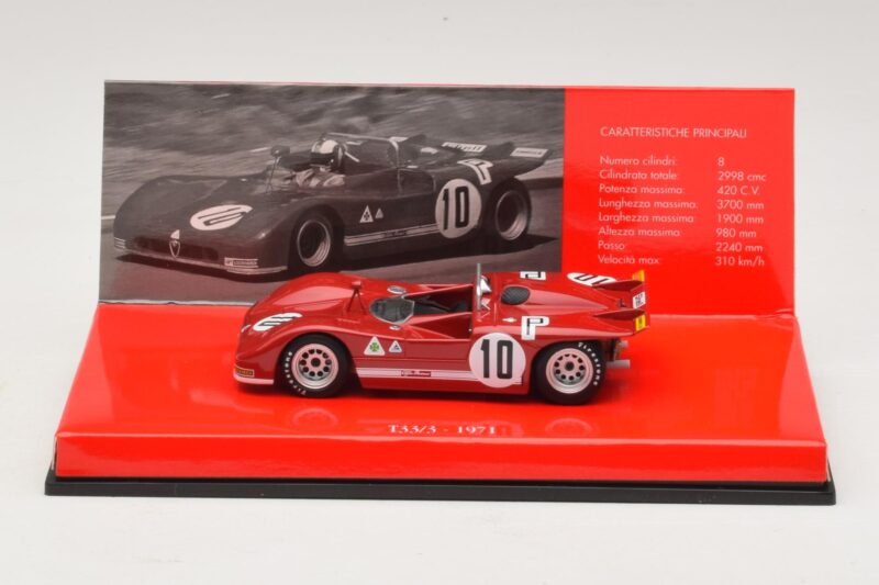 Alfa Romeo T33/3 #10 R. Stommelen / N. Galli ADAC 1000km Nurburgring 1971 Χωρίς Εξωτερικό Κουτί Minichamps 1:43 Alfa Romeo T33/3 #10 R. Stommelen / N. Galli ADAC 1000km Nurburgring 1971 Χωρίς Εξωτερικό Κουτί Minichamps 1:43 436711210-R1
